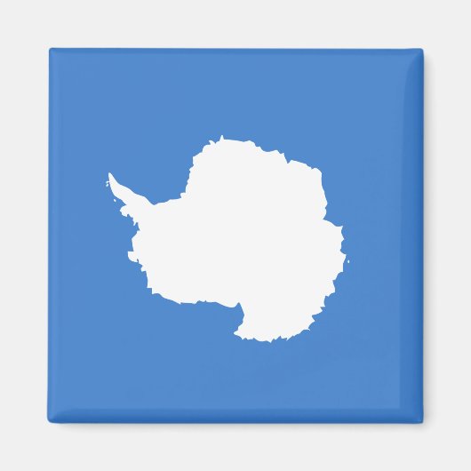Voorgestelde vlag van Antarctica (door Graham Bart Magneet (Voorkant)