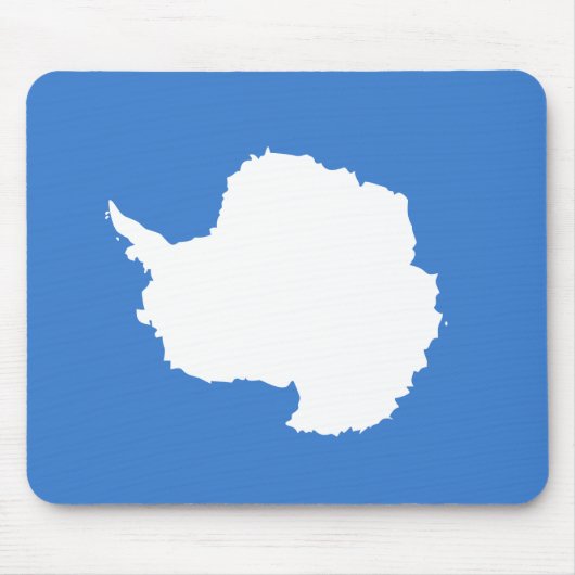 Voorgestelde vlag van Antarctica (door Graham Bart Muismat (Voorkant)