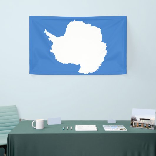 Voorgestelde vlag van Antarctica (door Graham Bart Spandoek (Beurs)