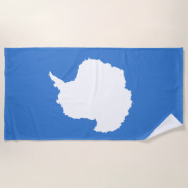 Voorgestelde vlag van Antarctica (door Graham Bart Strandlaken