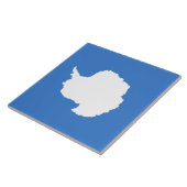 Voorgestelde vlag van Antarctica (door Graham Bart Tegeltje (Zijkant)