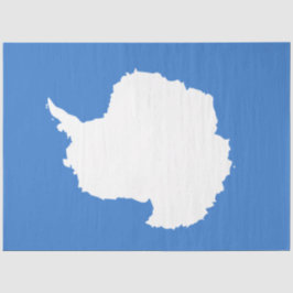 Voorgestelde vlag van Antarctica (door Graham Bart Tissuepapier