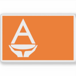 Voorgestelde vlag van Antarctica (Whitney Smith) Sticker