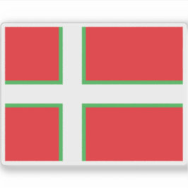 Voorgestelde vlag van Groenland (1974) Sticker