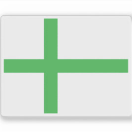 Voorgestelde vlag van Groenland (1991) Sticker