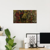 Voorgevoel over mijn blessure poster (Thuiskantoor)
