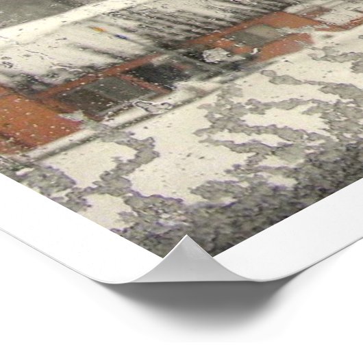 Voorgevormd venster poster (Hoek)