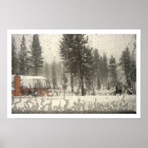 Voorgevormd venster poster