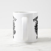 Voorgoed gedoofde kat 2 grote koffiekop (Achterkant)