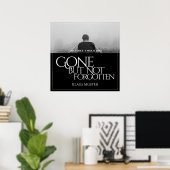 Voorgoed Vertrokken - Donker Poster (Thuiskantoor)