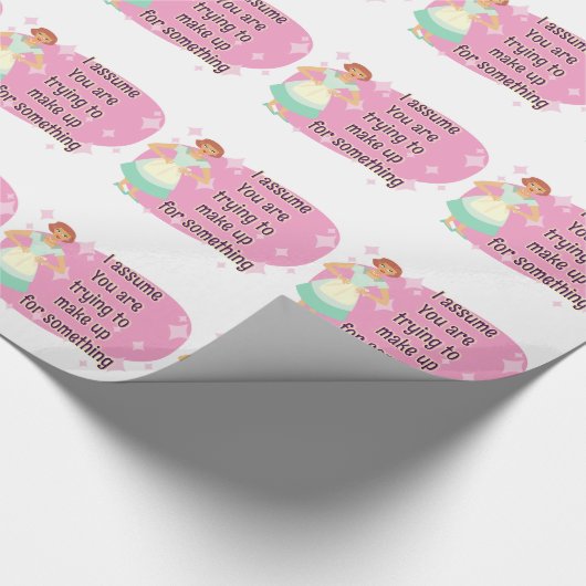 Voorgoed voor iets? cadeaupapier (Hoek)