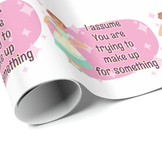 Voorgoed voor iets? cadeaupapier (Rol Hoek)