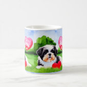 Voorheen de Waterverf van Shih Tzu Koffiemok (Center)