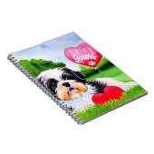 Voorheen de Waterverf van Shih Tzu Notitieboek (Rechterzijde)