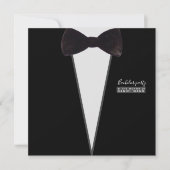 voorhem-tuxedo-stropdas-feest-bachelorparty kaart (Voorkant)
