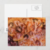 Voorhistorisch grotschilderij van handen Post Card Briefkaart (Voorkant / Achterkant)