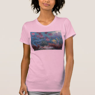 Voorhistorisch Zee Onderste Antiek afdrukken T-shirt