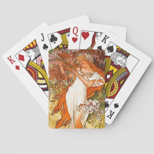 Voorjaar 1896 pokerkaarten (Achterkant)