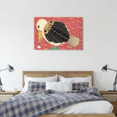 Voorjaar 2012 canvas afdruk (Insitu (Slaapkamer))