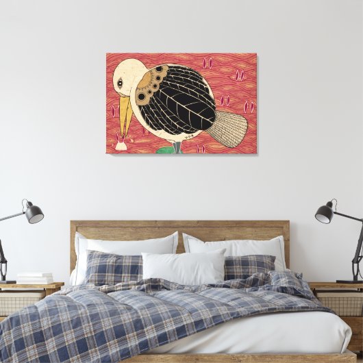 Voorjaar 2012 canvas afdruk (Insitu (Slaapkamer))