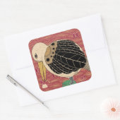 Voorjaar 2012 vierkante sticker (Envelop)