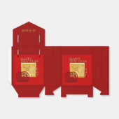 Voorjaar Chinese loopjaar 2020: Tent Favor Box Bedankdoosjes (Uitgevouwen)