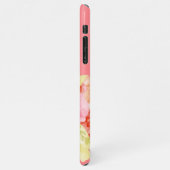  voorjaar deens pastel bloemige Waterverf kunst iPhone Hoesje (Linkerkant)