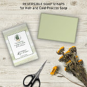 💚🍏🌿 Voorjaar Groenen Waterverf Zeep Wrap Paper