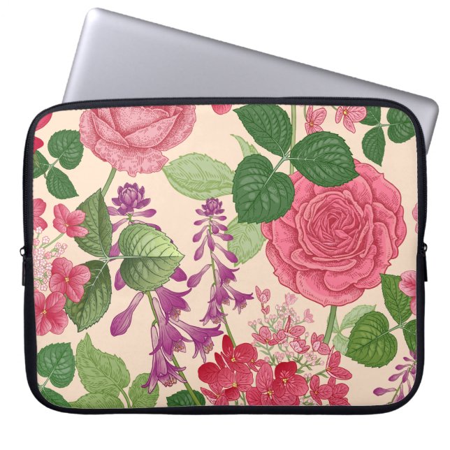 voorjaar laptop sleeve (Voorkant)