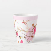 voorjaar latte mok (Voorkant)