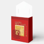 Voorjaars-Chinese tijger - nieuwjaar 2022 Bedankdoosjes (Geopend)