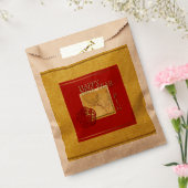 Voorjaars-Chinese Varkens Nieuwjaar 2019 Favor Bag Bedankzakje (Gezegeld)