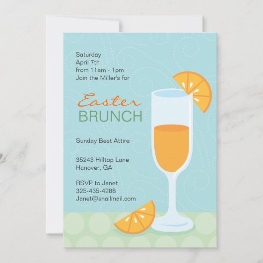 Voorjaars-cocktailparty-uitvindingen Kaart (Voorkant)