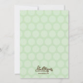 Voorjaars-cocktailparty-uitvindingen Kaart (Achterkant)