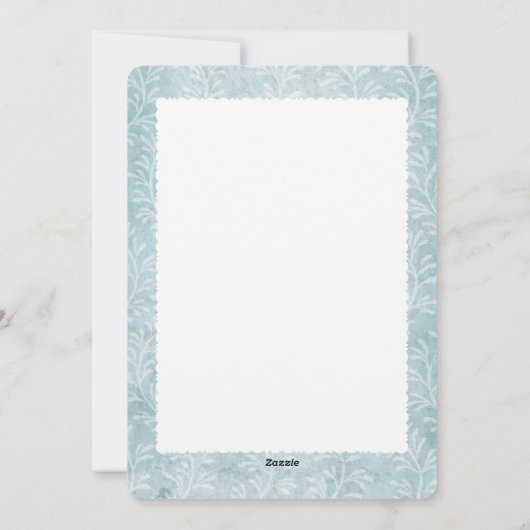 Voorjaars Feestdagenkaart (Achterkant)