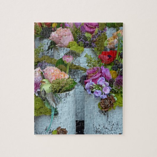 Voorjaars florale regelingen legpuzzel (Verticaal)