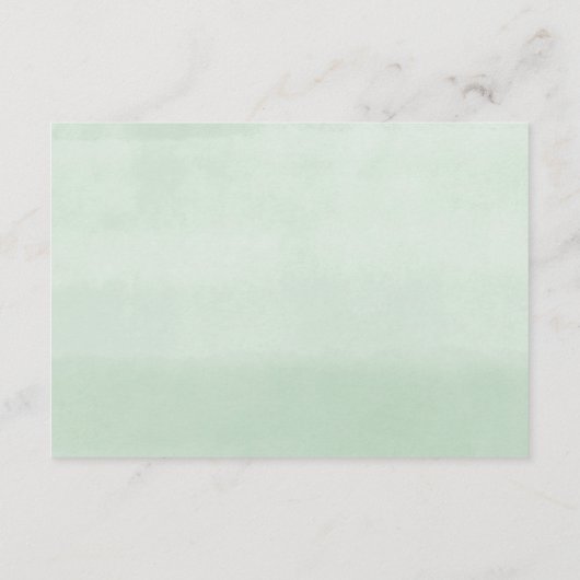 Voorjaars gouden witte florale boeken voor baby informatiekaartje (Achterkant)