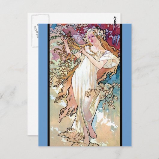 Voorjaars Herfst Winter Briefkaart (Voorkant / Achterkant)