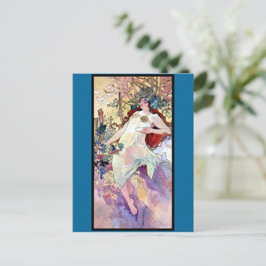 Voorjaars Herfst Winter Briefkaart (Staand voorkant)