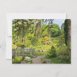 Voorjaars ochtend briefkaart