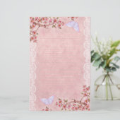 Voorjaars ochtend briefpapier (Staand voorkant)