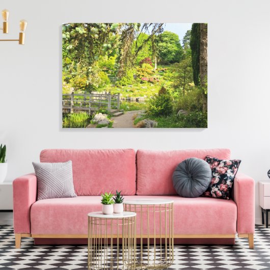 Voorjaars ochtend canvas afdruk (Insitu (Woonkamer))