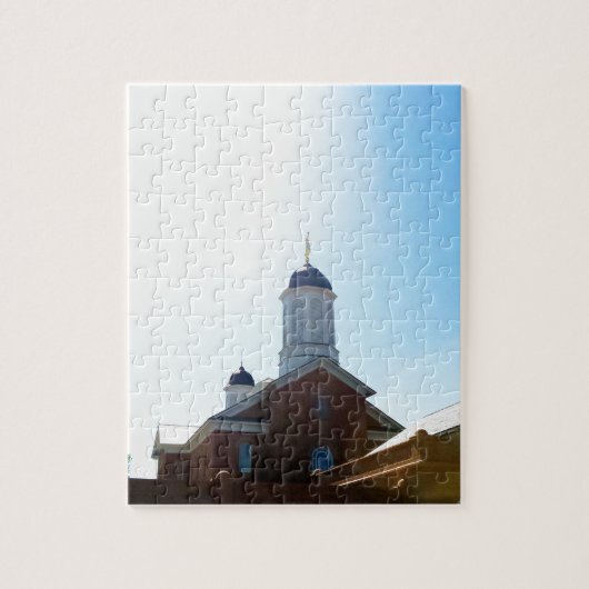voorjaars Utah lds mormoonse tempel Legpuzzel (Verticaal)