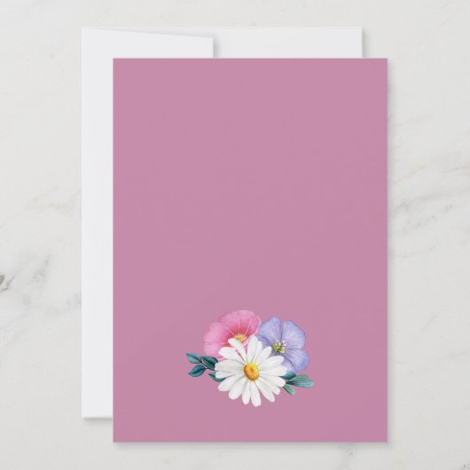 Voorjaarsbijeenkomst van de Floral Kaart (Achterkant)