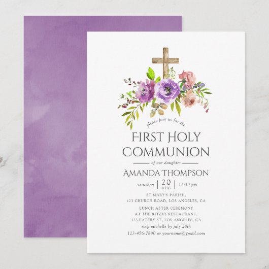 Voorjaarsbijeenkomst van de Waterverf van Floral E Kaart (Voorkant / Achterkant)