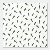 Voorjaarsbladeren, aquarel patroon behang (Voorkant)