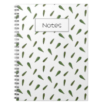 Voorjaarsbladeren, aquarel patroon