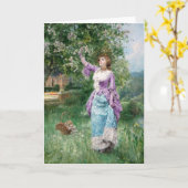 voorjaarsbloei | Henry John Yend King Kaart (Gele Bloem)