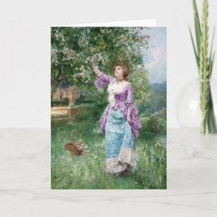 voorjaarsbloei   Henry John Yend King Kaart