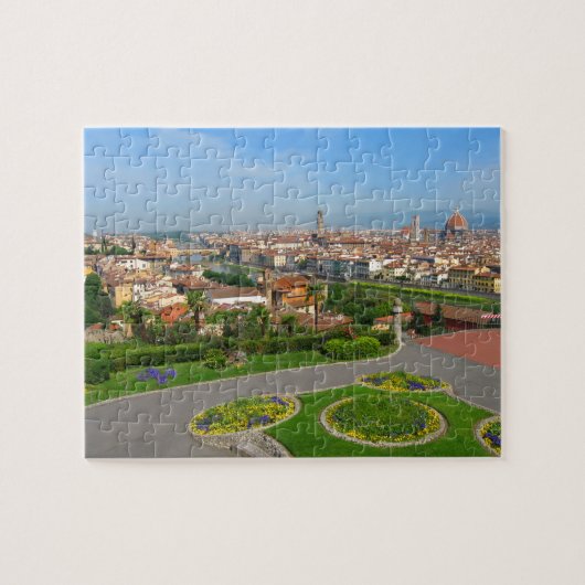 Voorjaarsbloei in Florence Legpuzzel (Horizontaal)